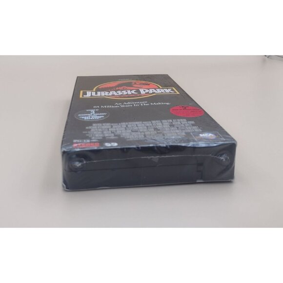 Jurassic Park VHS Tape NEW SEALED 1993 Spielberg Dinosaurs Rebate Sticker - Picture 5 of 6